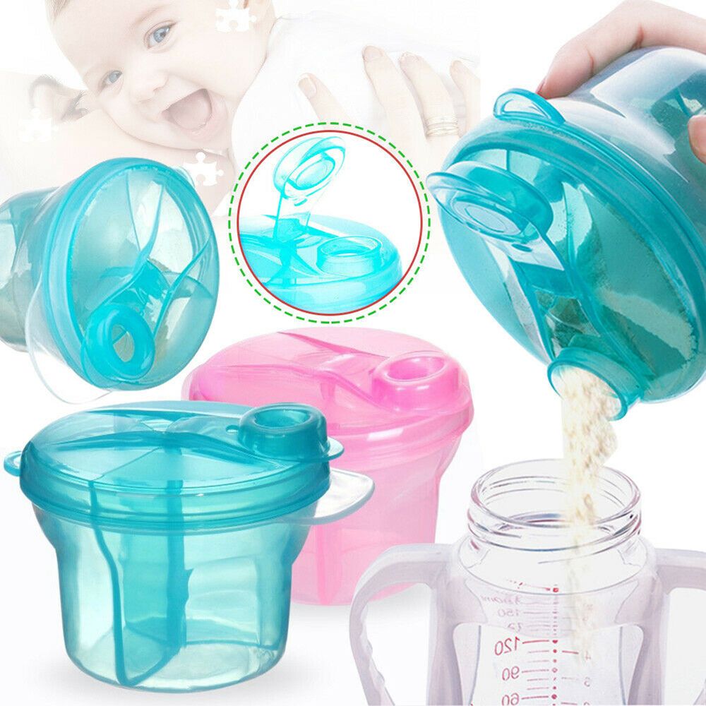 Baby Food Storage Jar - 3-доровый контейнер для формулы, дозатор детского