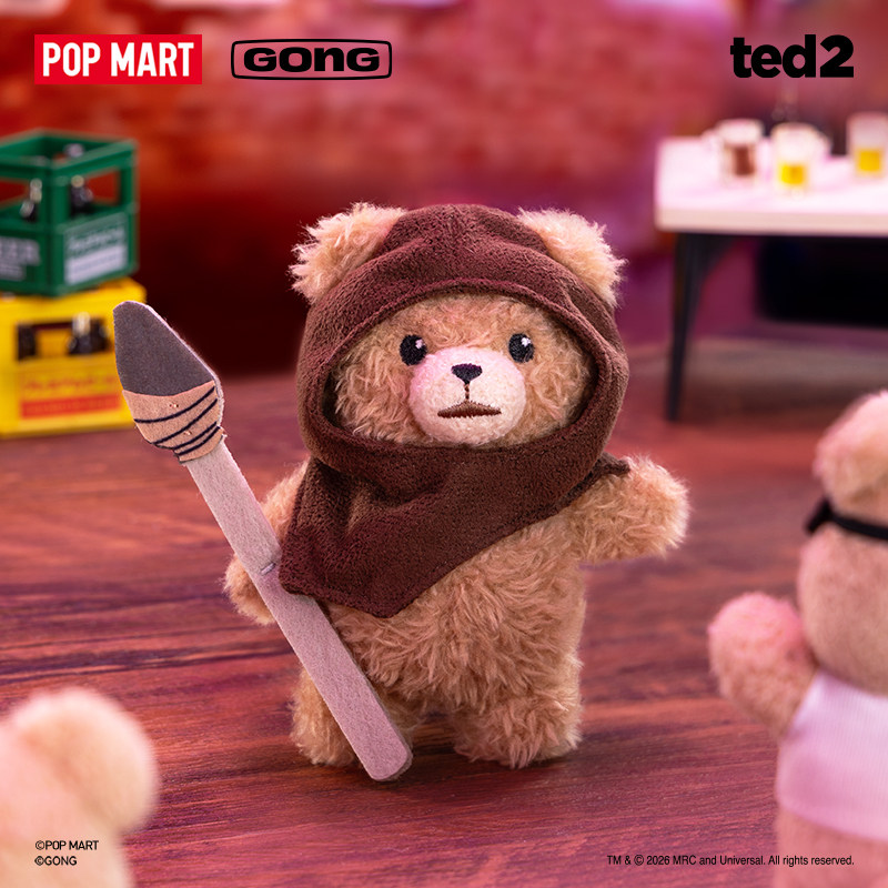 Baby Products Teddy Bear - Оригинальный POPMART «Ted2» Серия плюшевых мишек