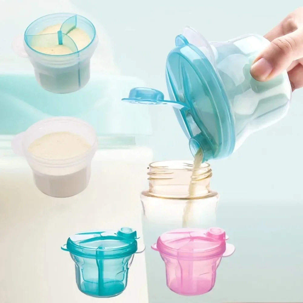 Baby Food Storage Jar - Портативный дозатор формулы с 3 сетками