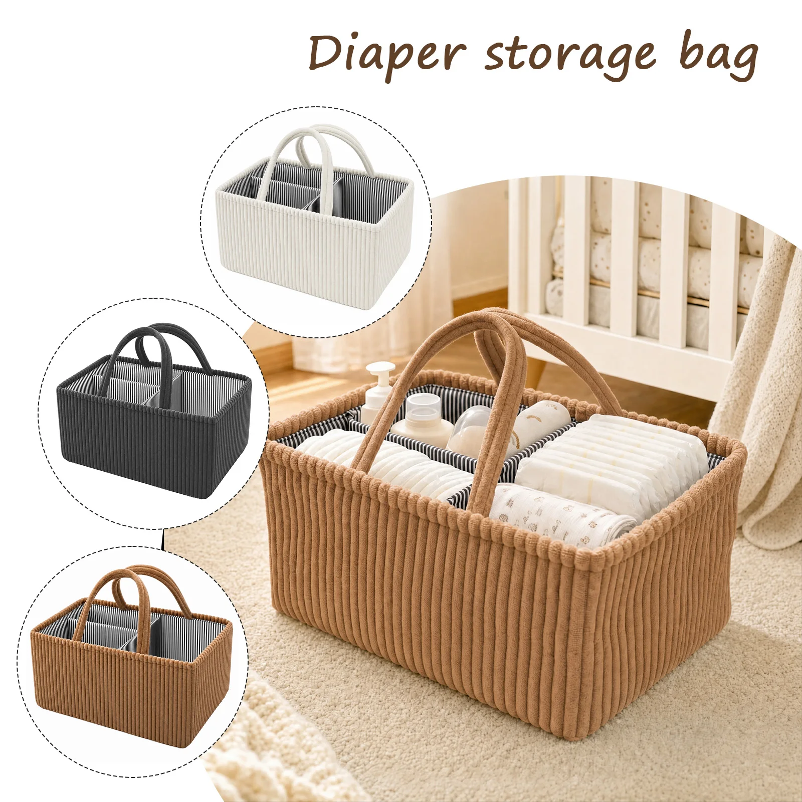 Органайзер для детских подгузн – обзор и цена Baby Products Basket