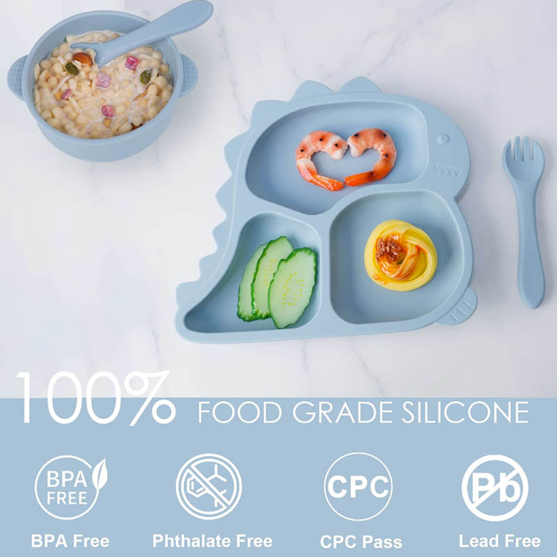 Детская силиконовая посуда, ди – обзор и цена Baby Led Weaning Set