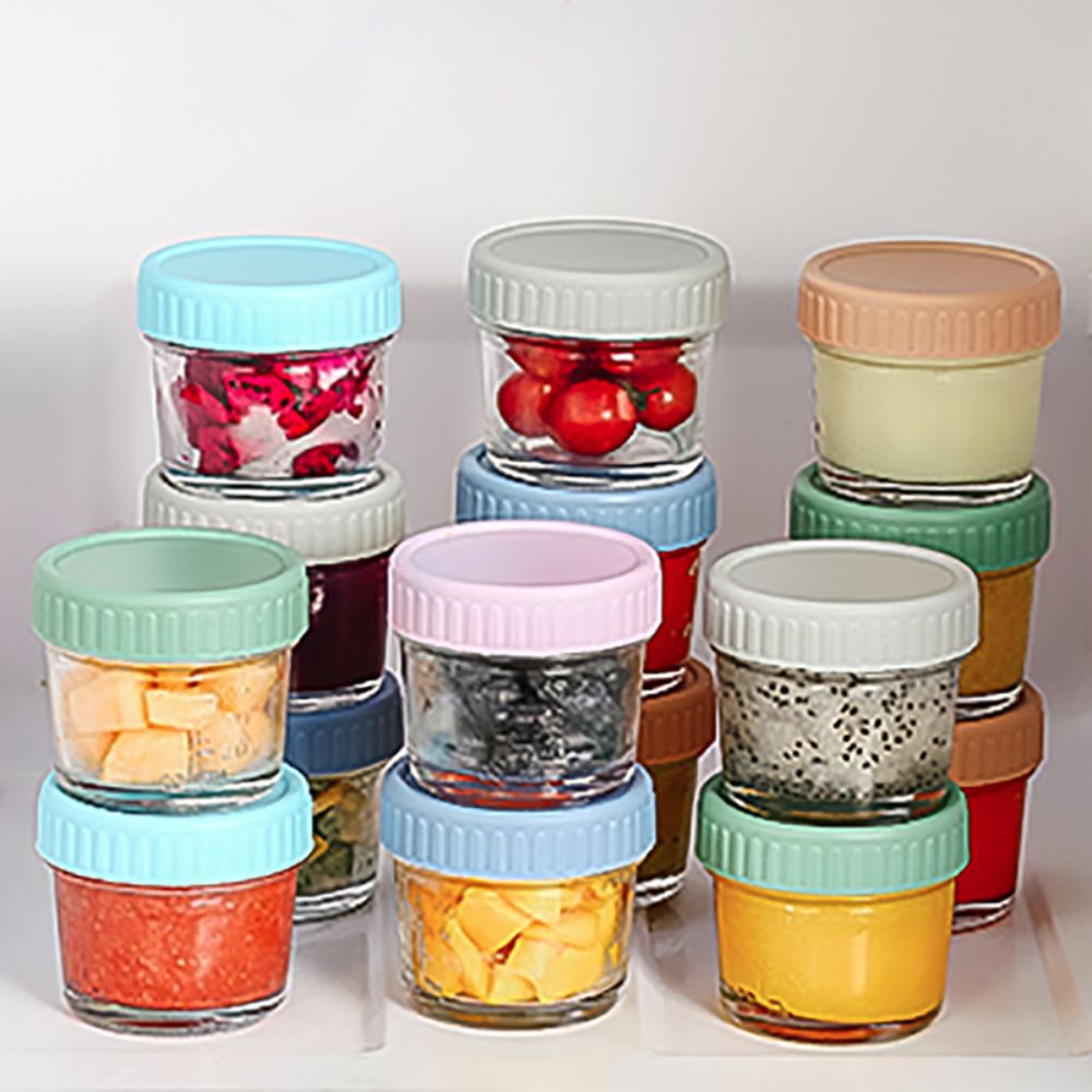 Набор из 6 многоразовых стекля – обзор и цена Baby Food Storage Jar