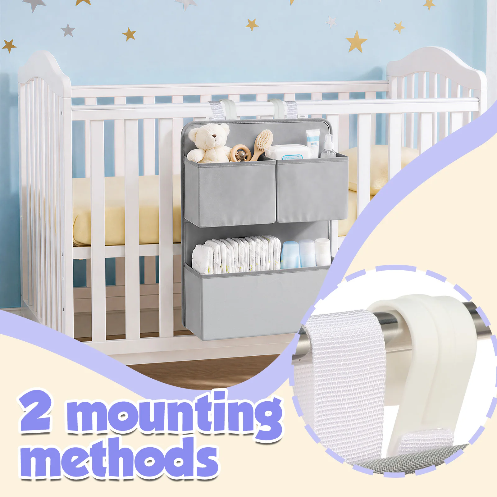 Двухуровневый подвесной органа – обзор и цена Baby Products Basket