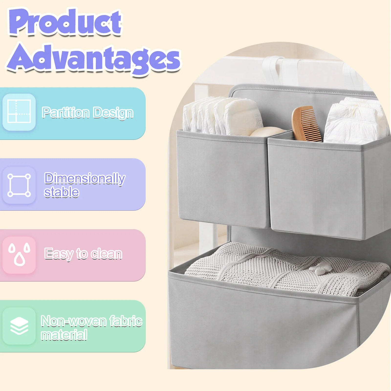 Двухуровневый подвесной органа – обзор и цена Baby Products Basket