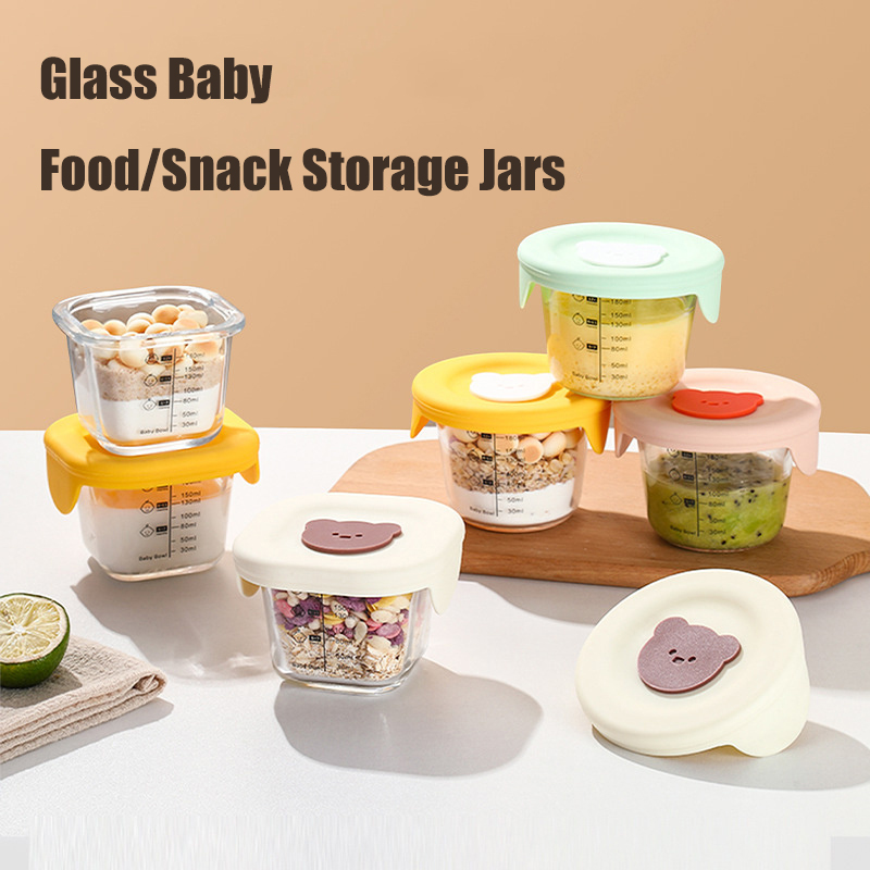 180 мл стеклянные банки для хр – обзор и цена Baby Food Storage Jar