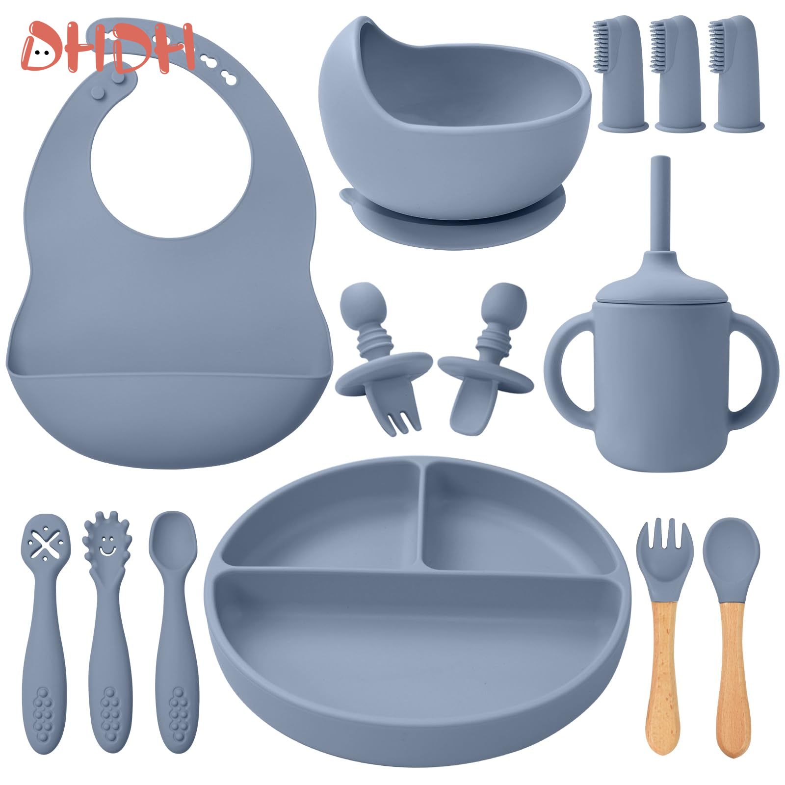 Силиконовый набор для кормлени – обзор и цена Baby Led Weaning Set